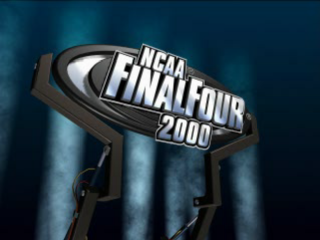 NCAA Final Four 2000 title screen for Playstation